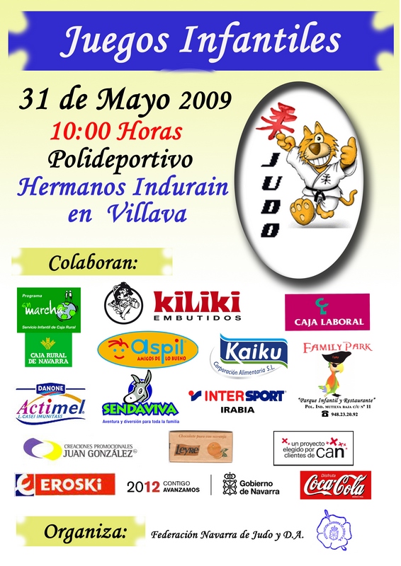 Juegos Infantiles de Judo